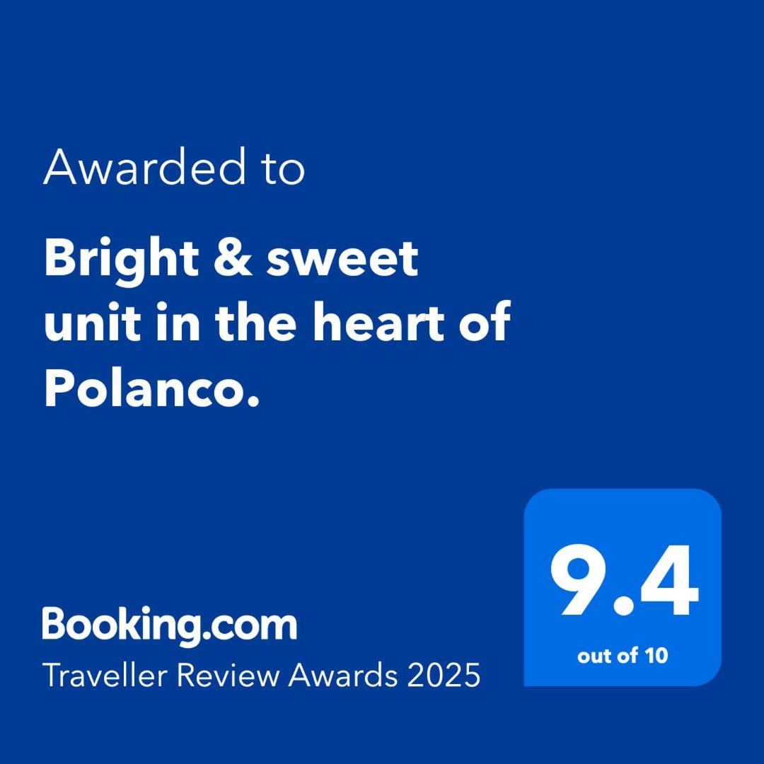 멕시코 시 Bright & Sweet Unit In The Heart Of Polanco. 아파트 외부 사진